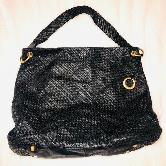Elliott Lucca Tote  Bag -  Soft Leather - Woven - Picture 1 of 11